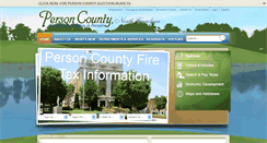 Desktop Screenshot of e911.personcounty.net